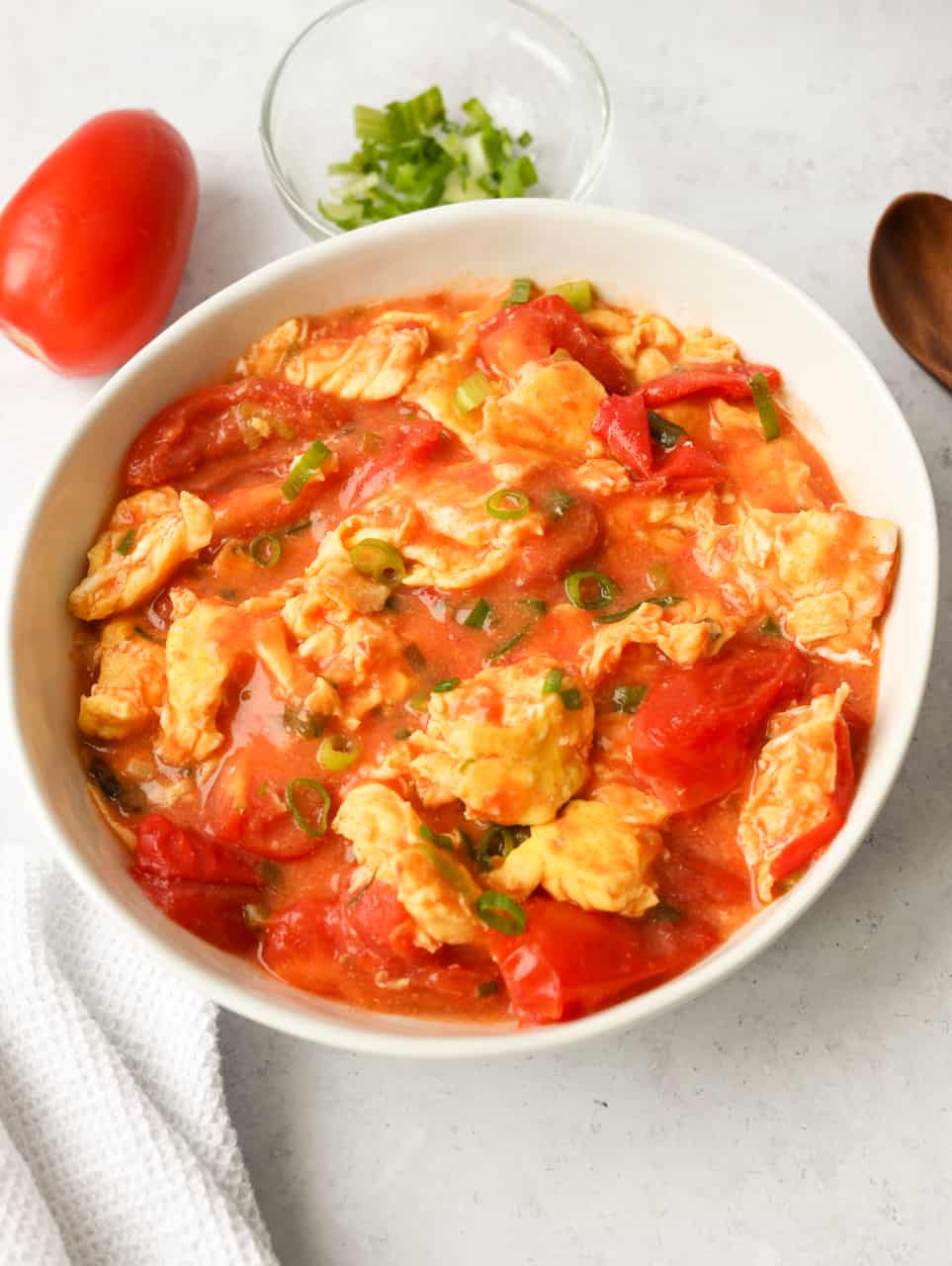 Fried egg stew recipe